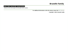 Tablet Screenshot of bruestle.net